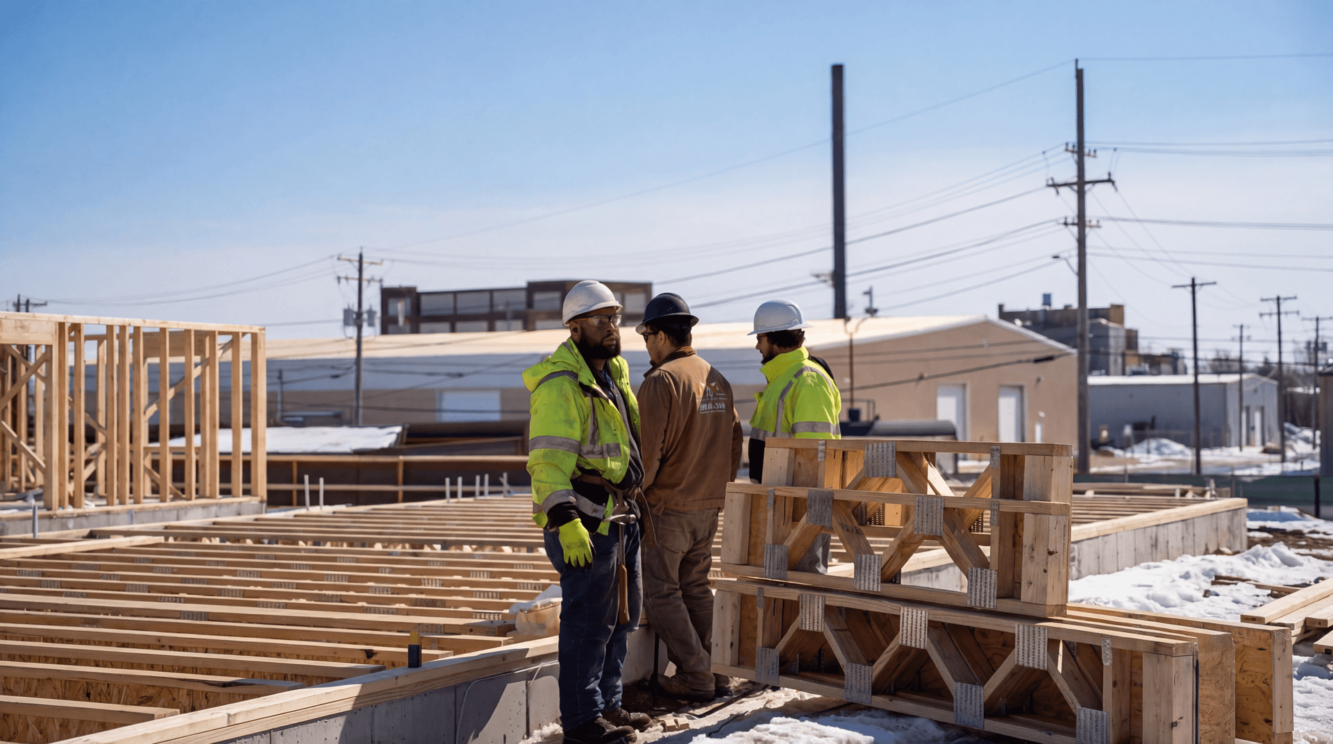 UR Carpentry team — experienced carpenters working together