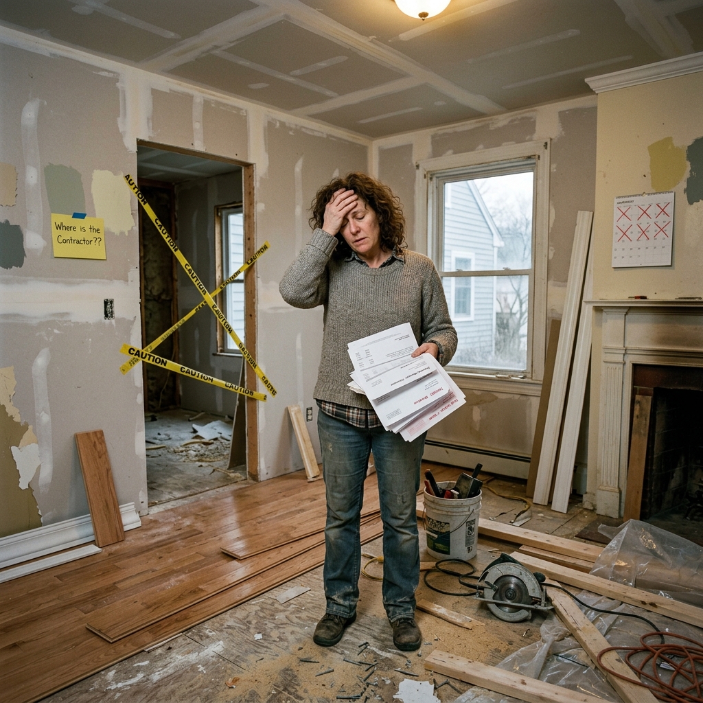 The messy reality of unprofessional construction projects
